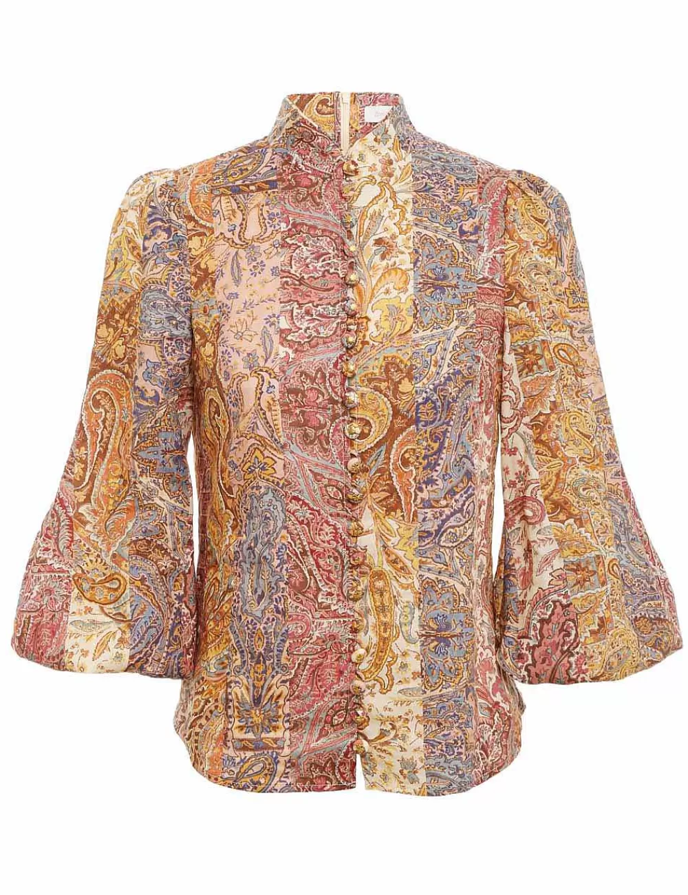 Cheap ZIMMERMANN Luminosity Paisley Blouse