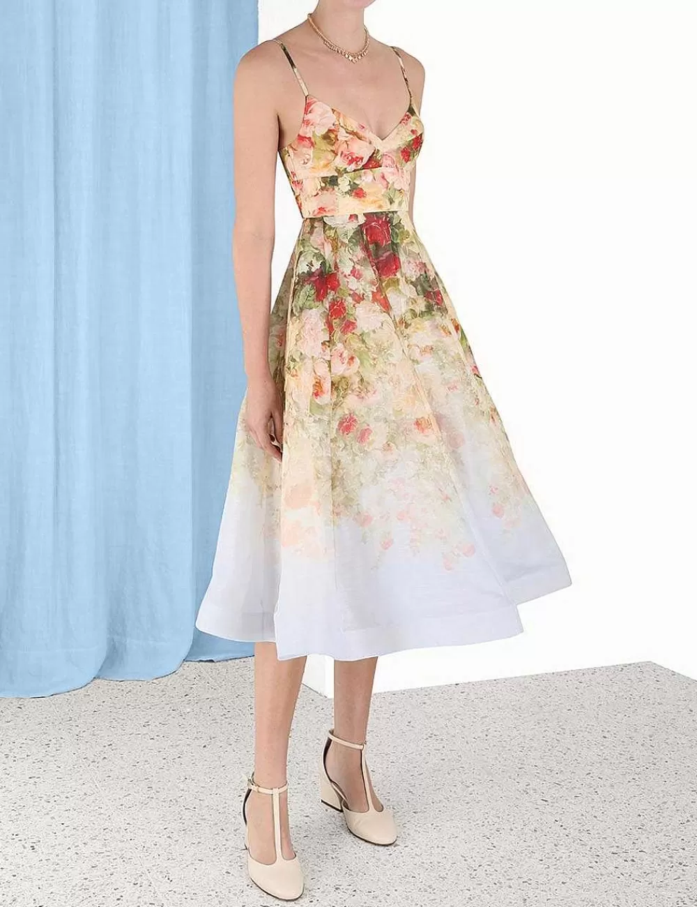 Cheap ZIMMERMANN Luminosity Picnic Dress