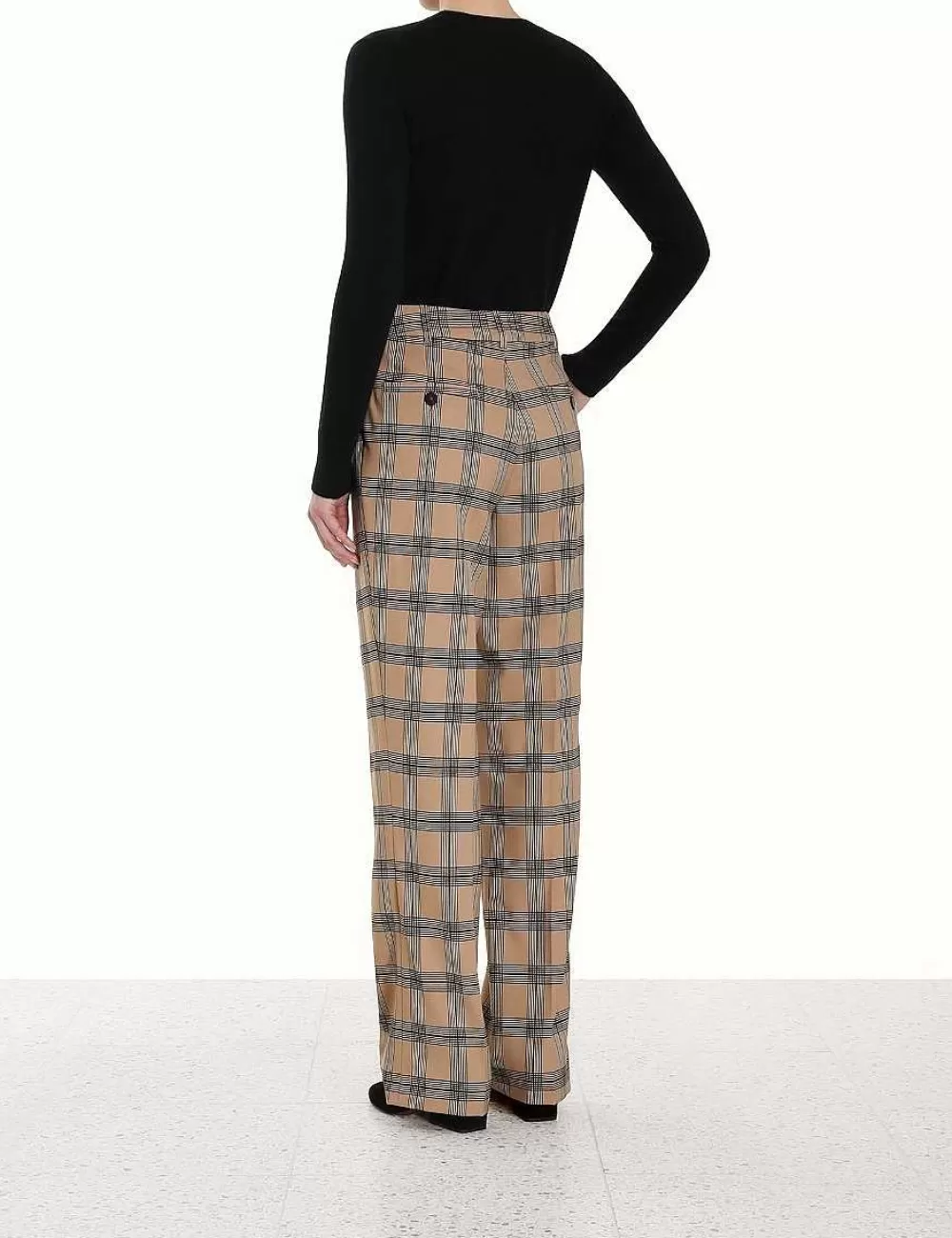 Outlet ZIMMERMANN Luminosity Pleat Front Pant