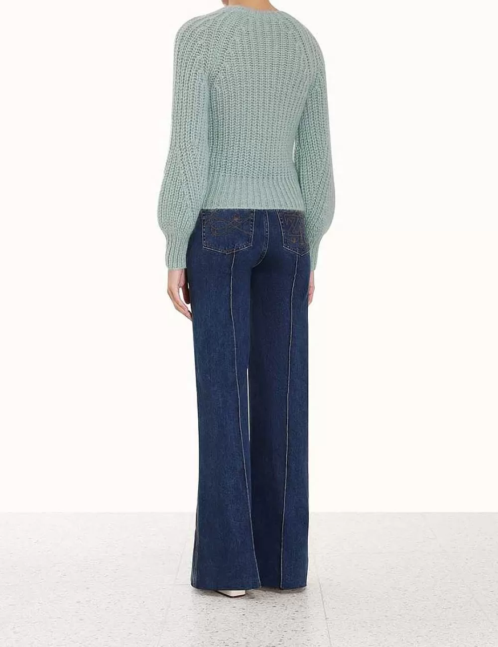 New ZIMMERMANN Luminosity Raglan Sweater