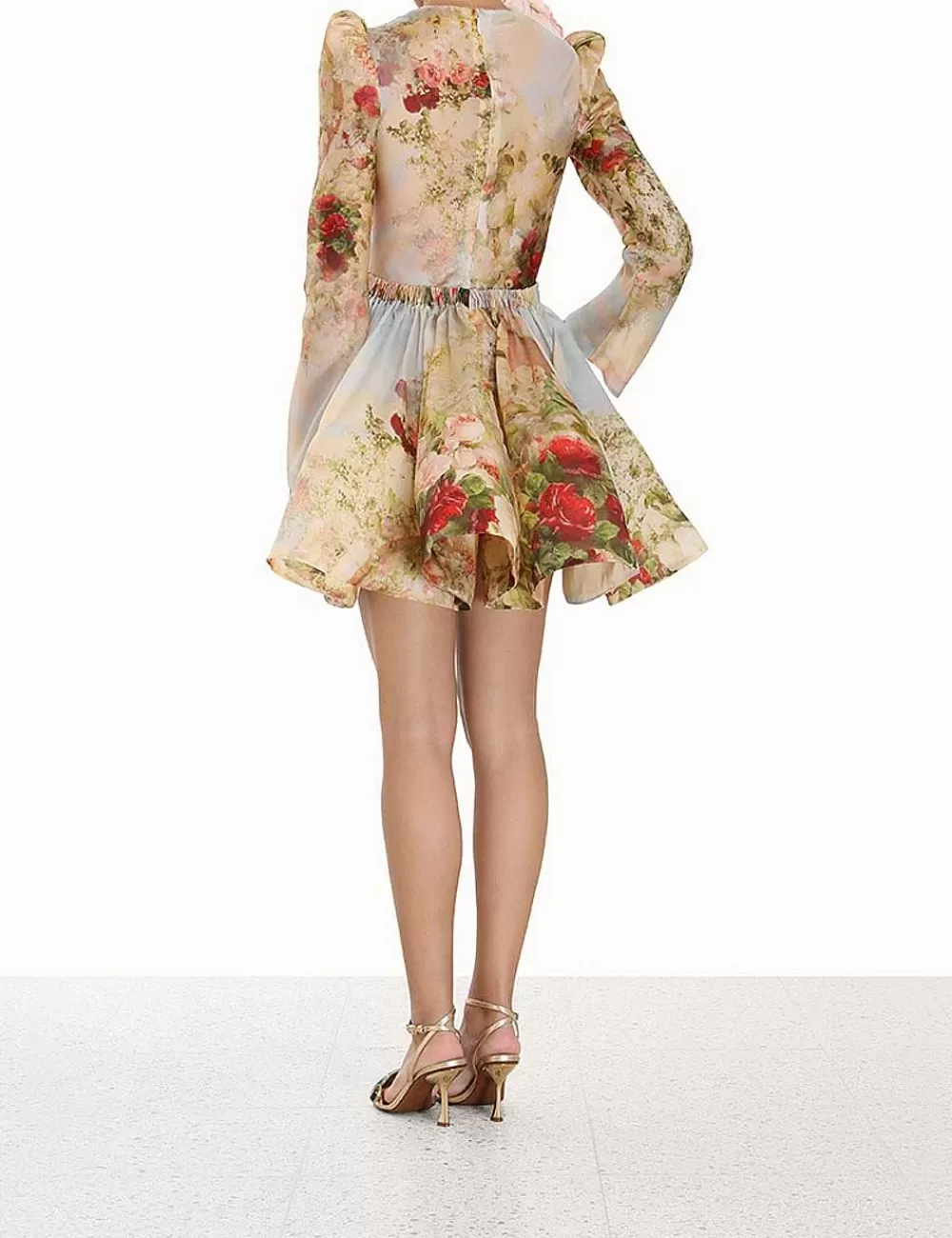 Best ZIMMERMANN Luminosity Ruched Mini Dress