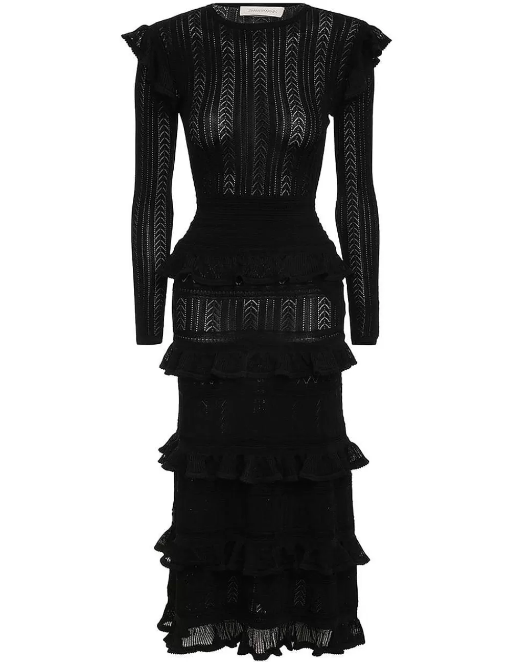 Store ZIMMERMANN Luminosity Ruffle Dress