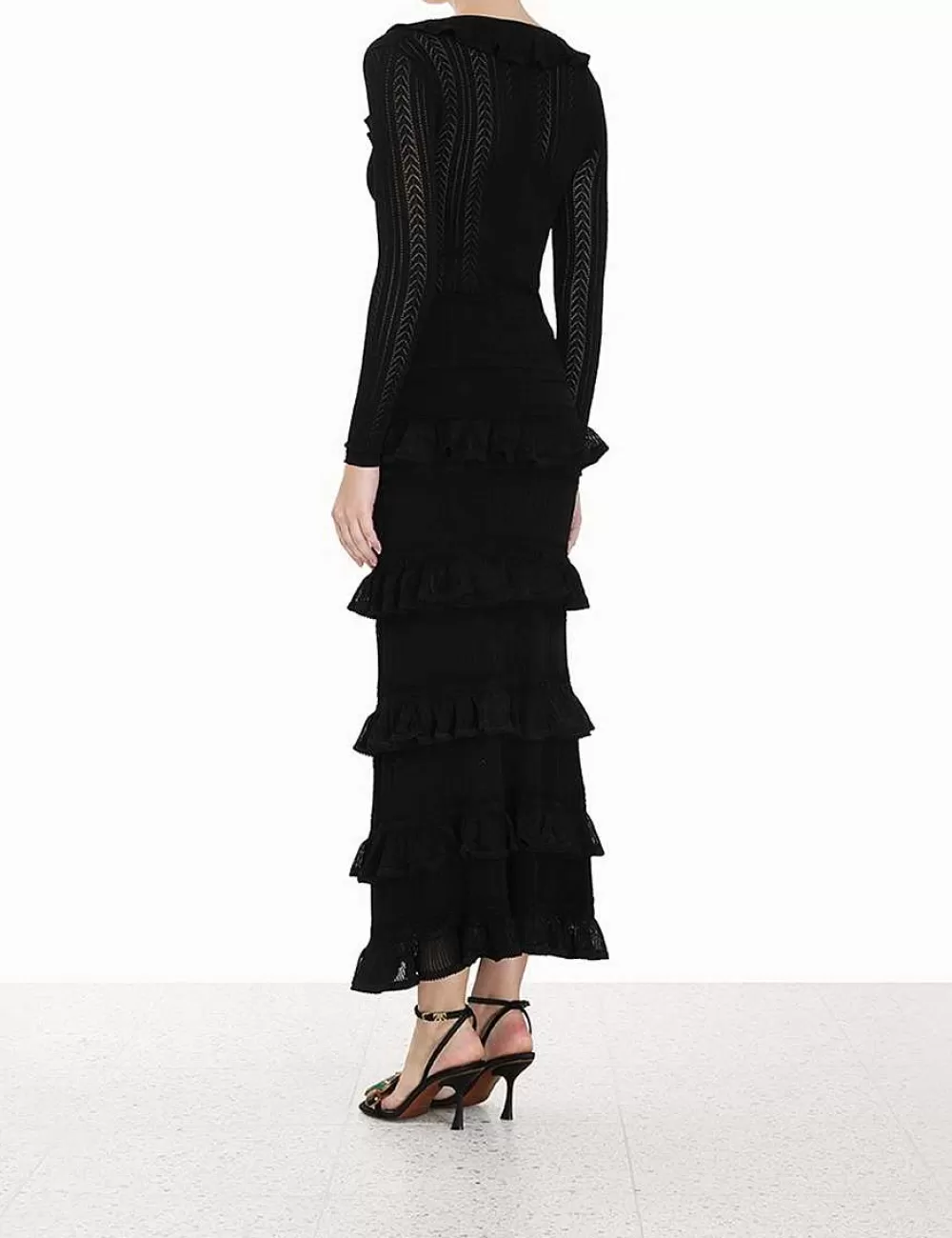 Store ZIMMERMANN Luminosity Ruffle Midi Skirt