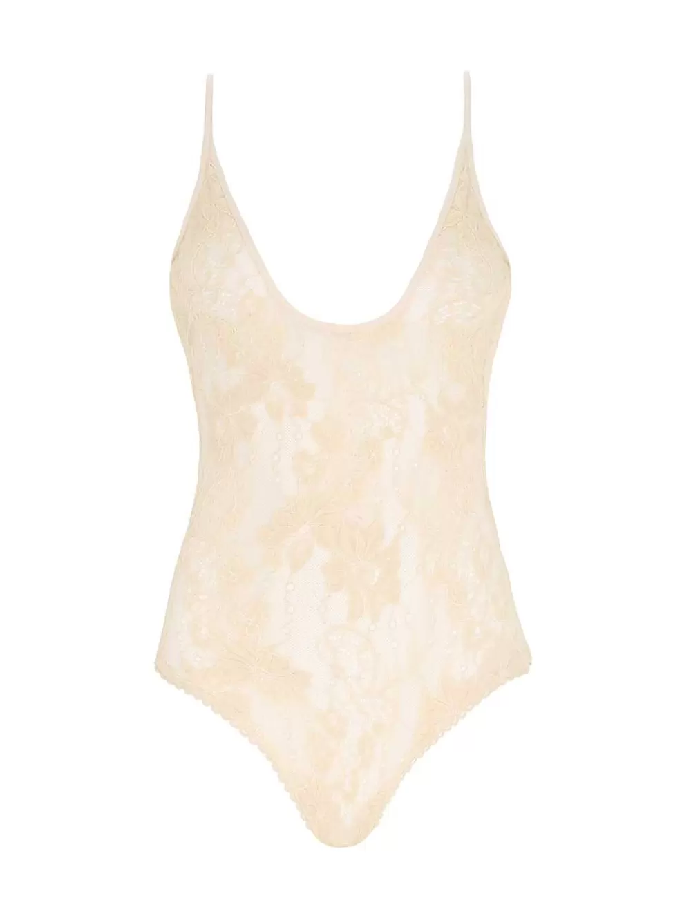 Cheap ZIMMERMANN Luminosity Scoop Neck Bodysuit