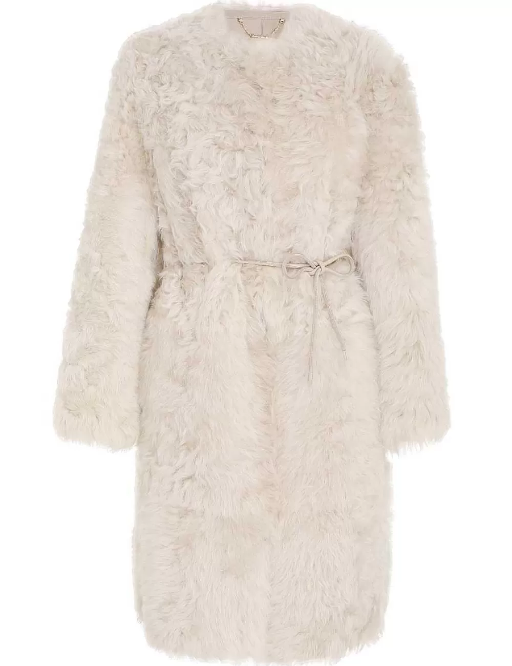 Discount ZIMMERMANN Luminosity Shearling Coat