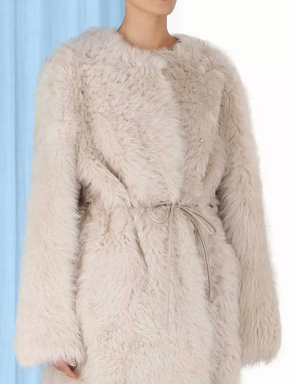 Sale ZIMMERMANN Luminosity Shearling Coat