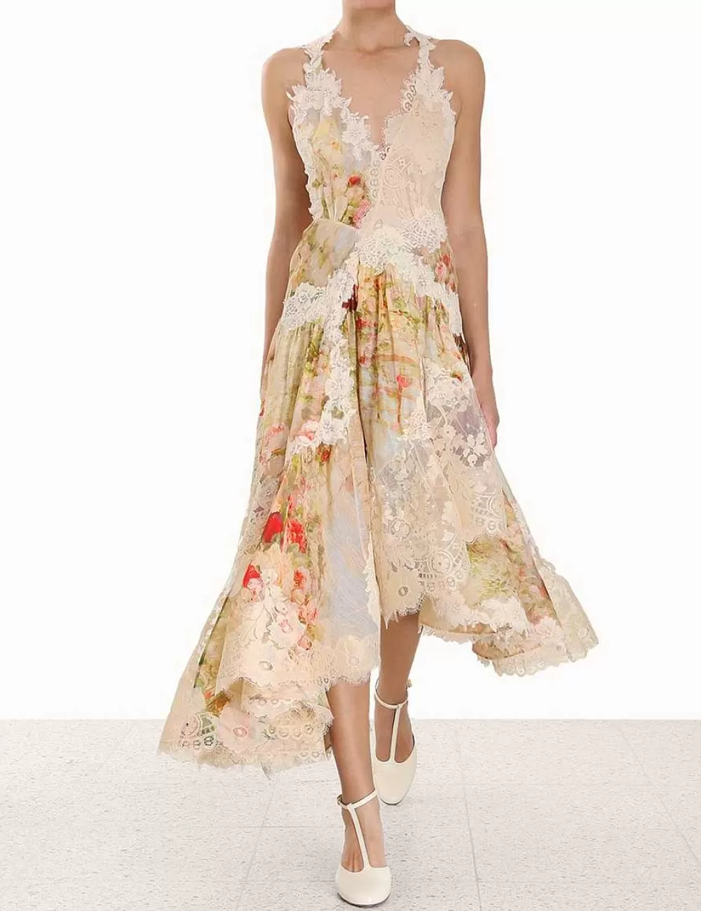 Discount ZIMMERMANN Luminosity Splice Lace Dress