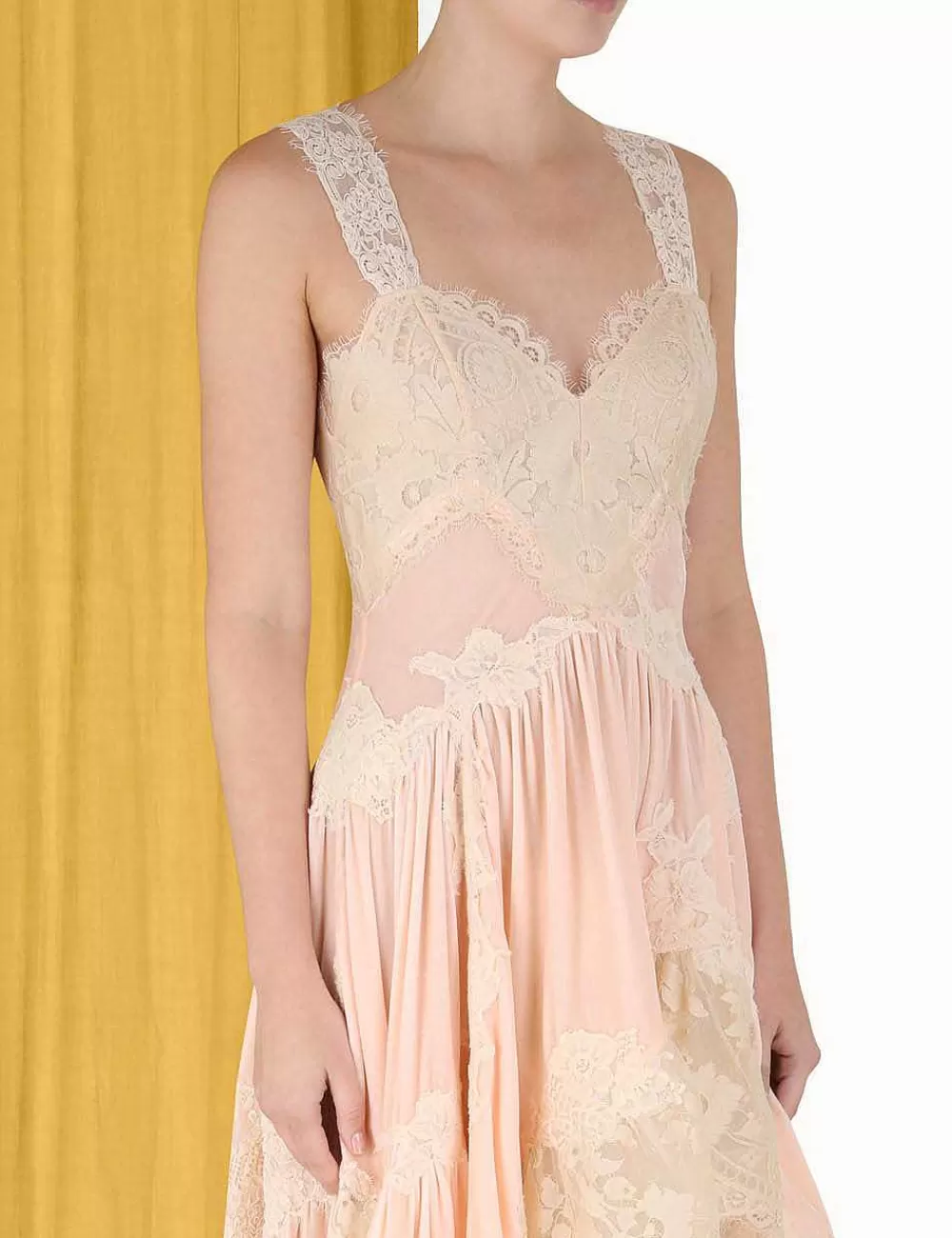 Cheap ZIMMERMANN Luminosity Velvet Lace Midi
