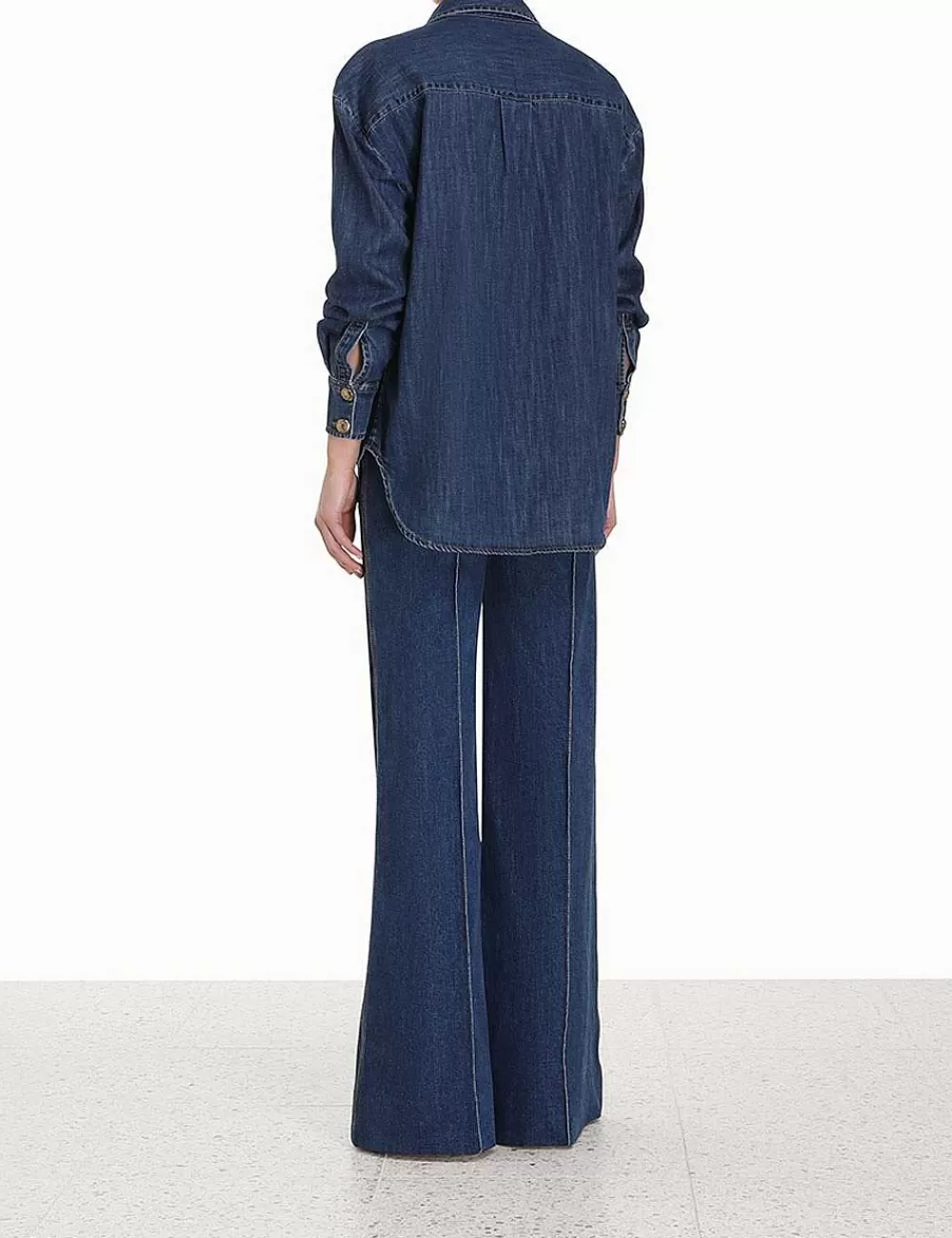 Hot ZIMMERMANN Luminosity Wide Leg Jean