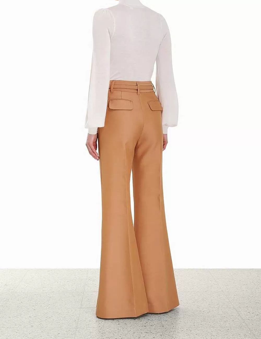 Outlet ZIMMERMANN Luminosity Wide Leg Pant