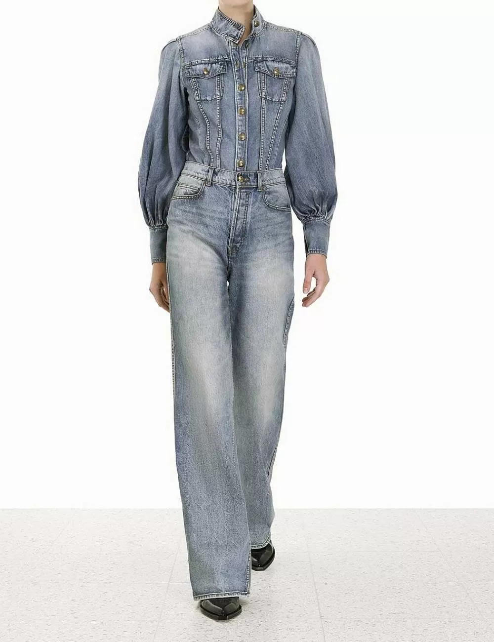 Hot ZIMMERMANN Luminosity Wide Straight Jean