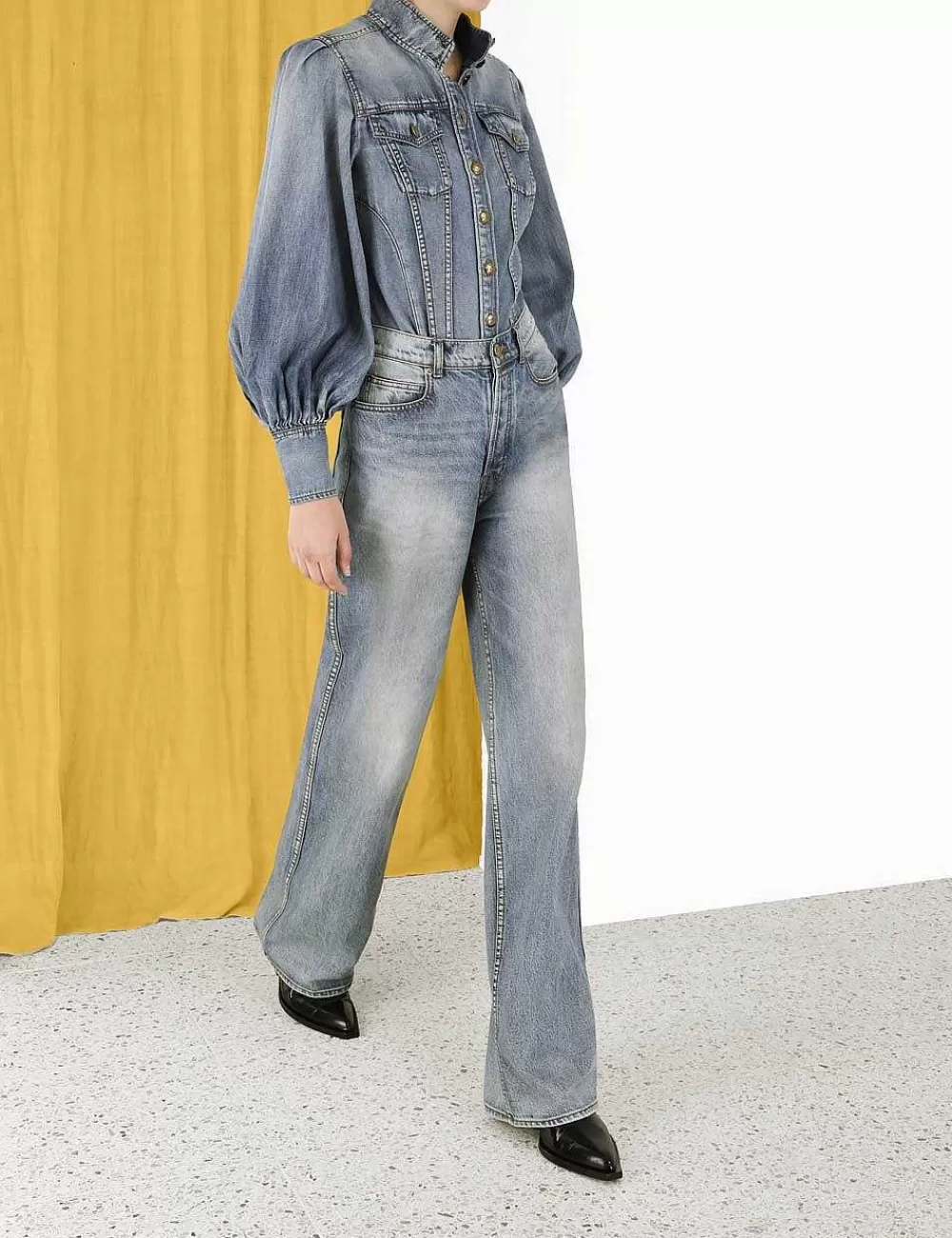 Flash Sale ZIMMERMANN Luminosity Wide Straight Jean