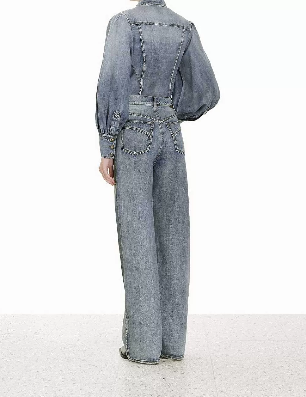 Flash Sale ZIMMERMANN Luminosity Wide Straight Jean
