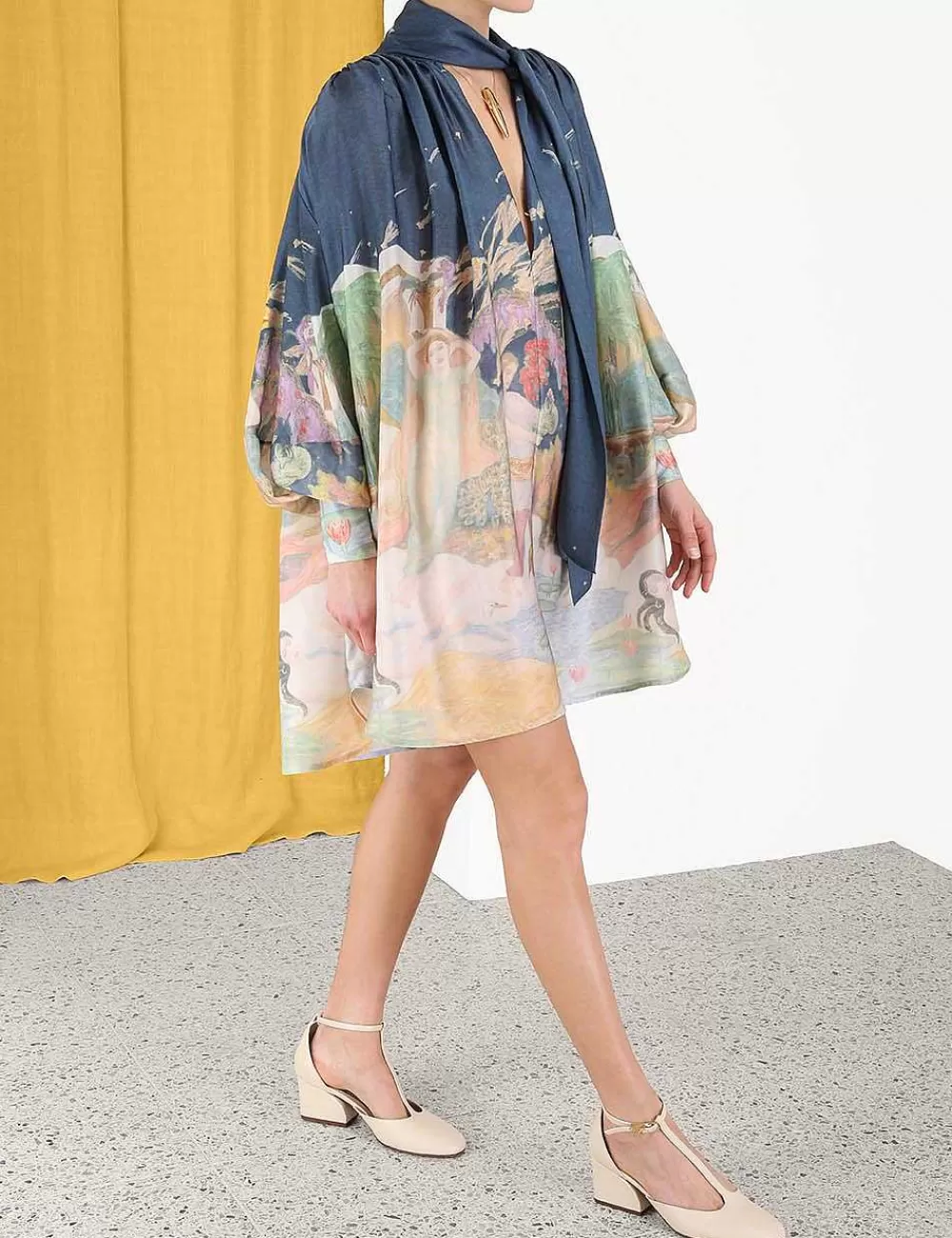 Sale ZIMMERMANN Lyrical Barrel Mini Dress