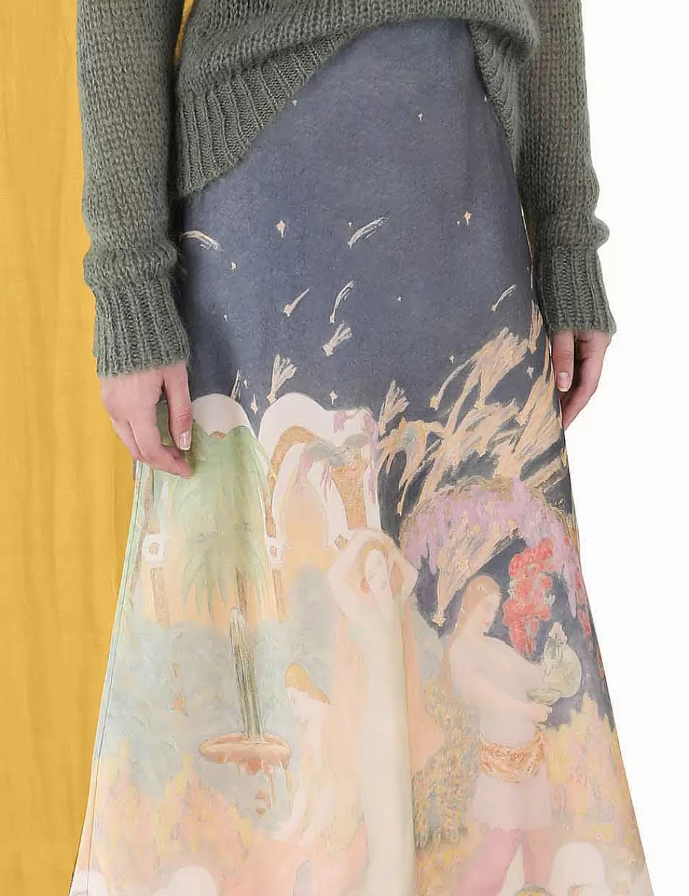 Outlet ZIMMERMANN Lyrical Bias Flare Skirt