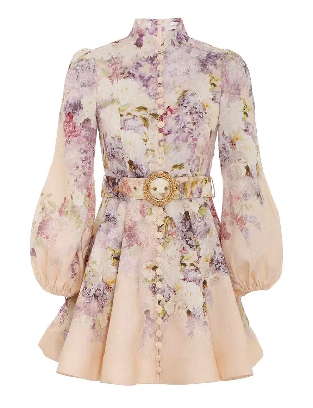 Sale ZIMMERMANN Lyrical Buttoned Mini