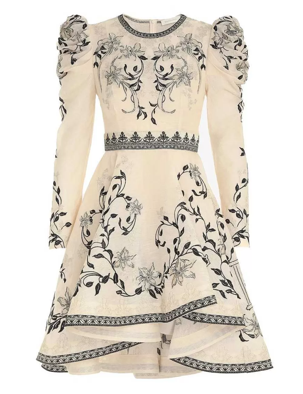 Best ZIMMERMANN Lyrical Embroidery Mini Dress