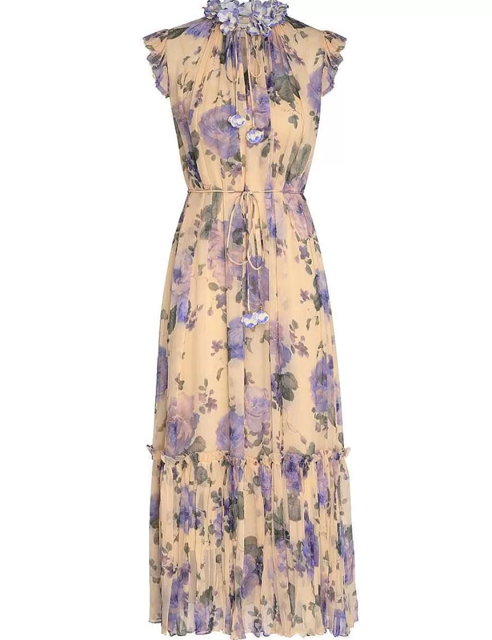 Shop ZIMMERMANN Lyrical Flutter Dress