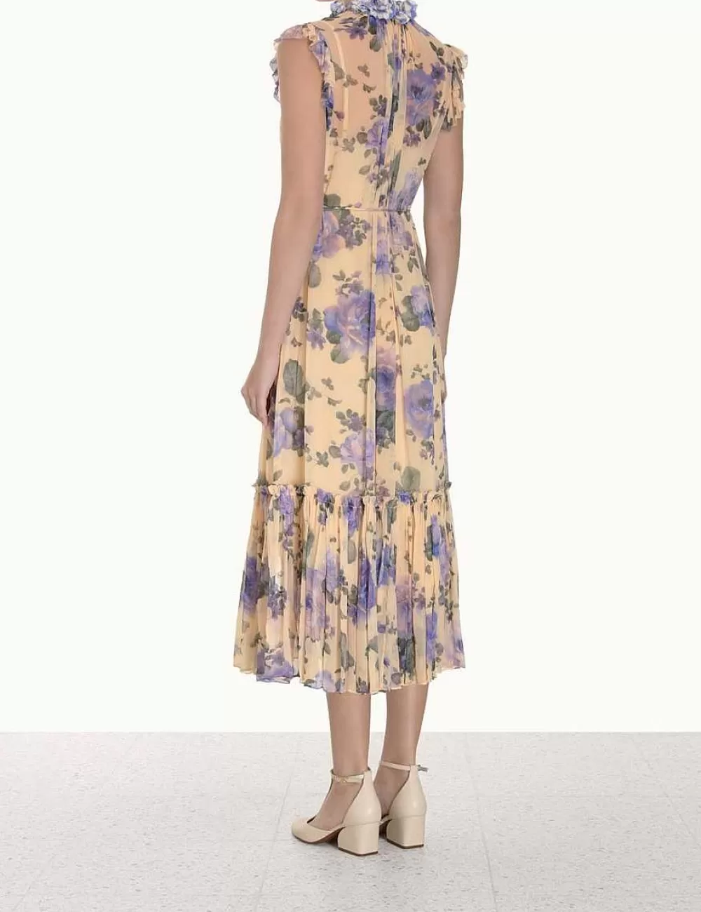 Shop ZIMMERMANN Lyrical Flutter Dress
