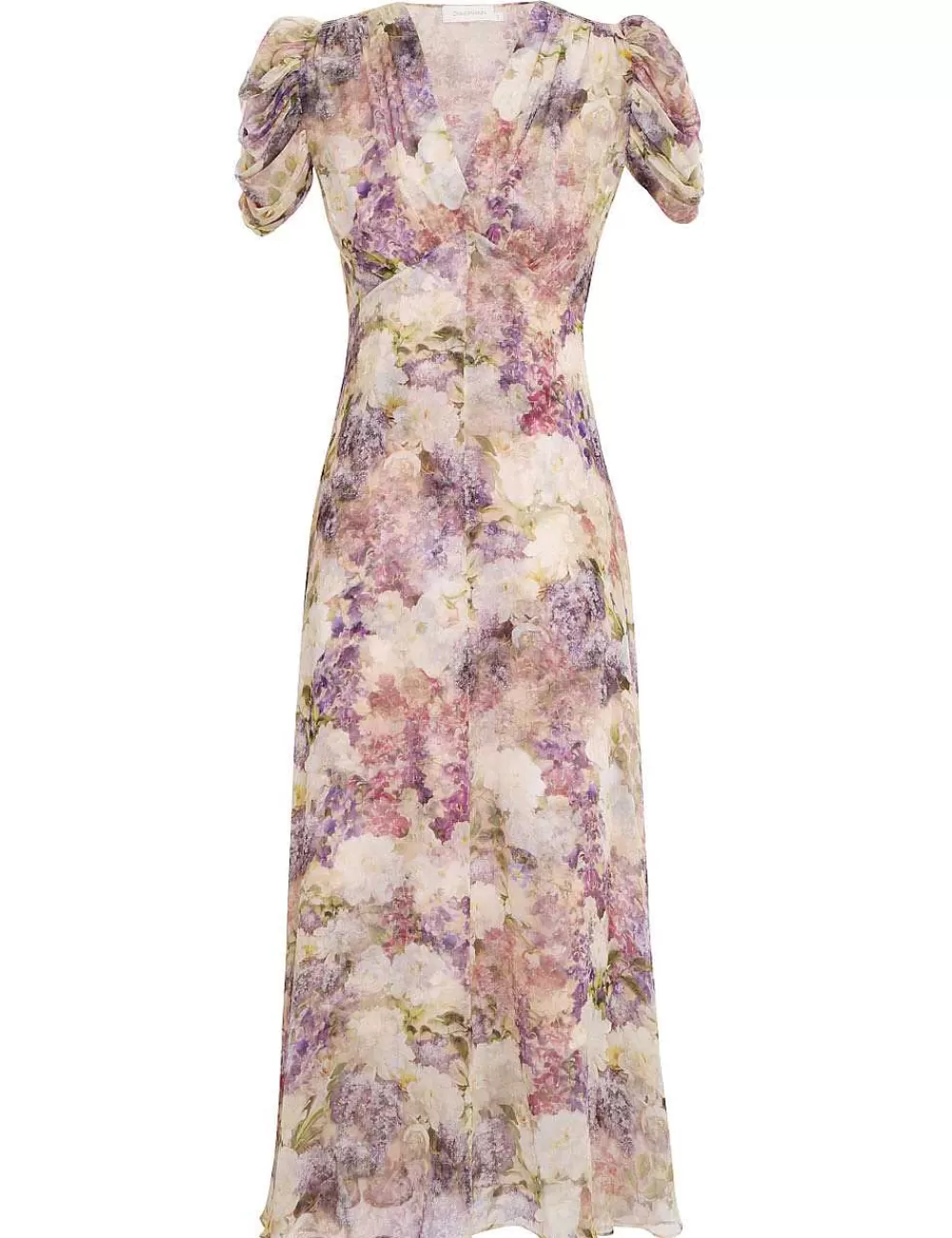 Clearance ZIMMERMANN Lyrical Gather Sleeve Midi