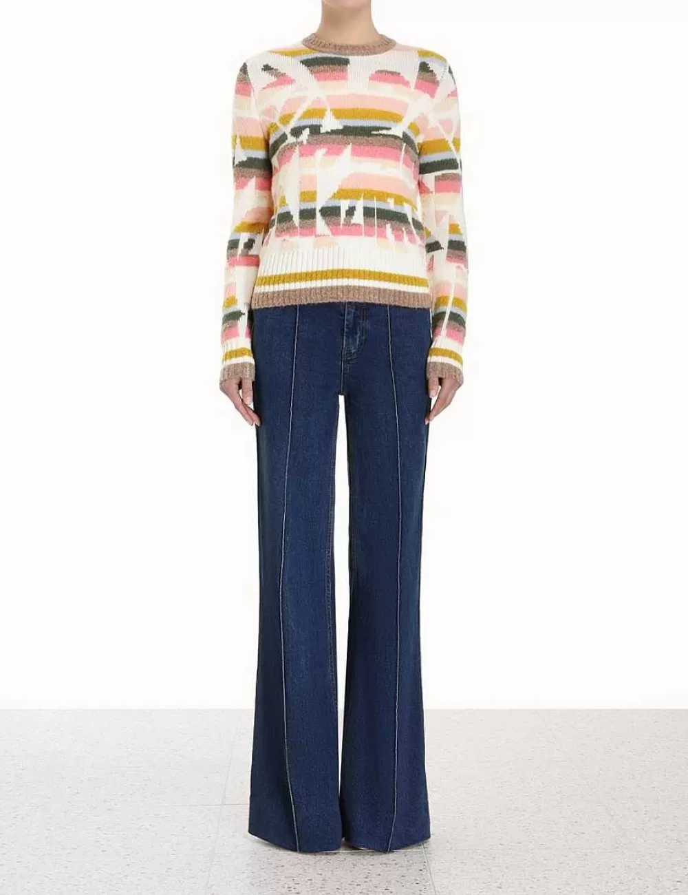 Sale ZIMMERMANN Lyrical Jacquard Sweater
