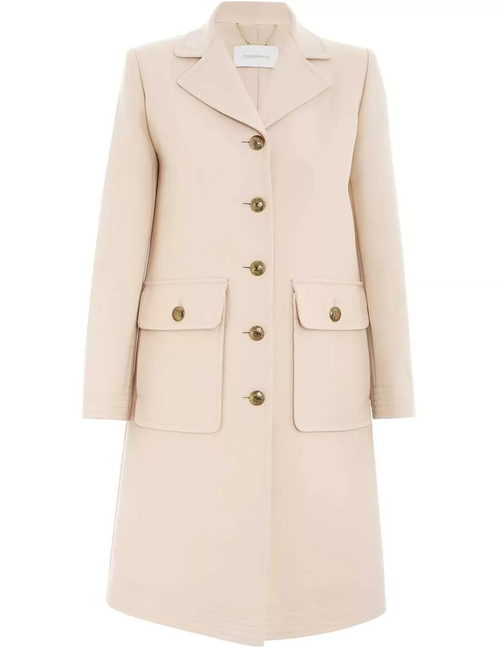 Hot ZIMMERMANN Lyrical Patch Pocket Coat