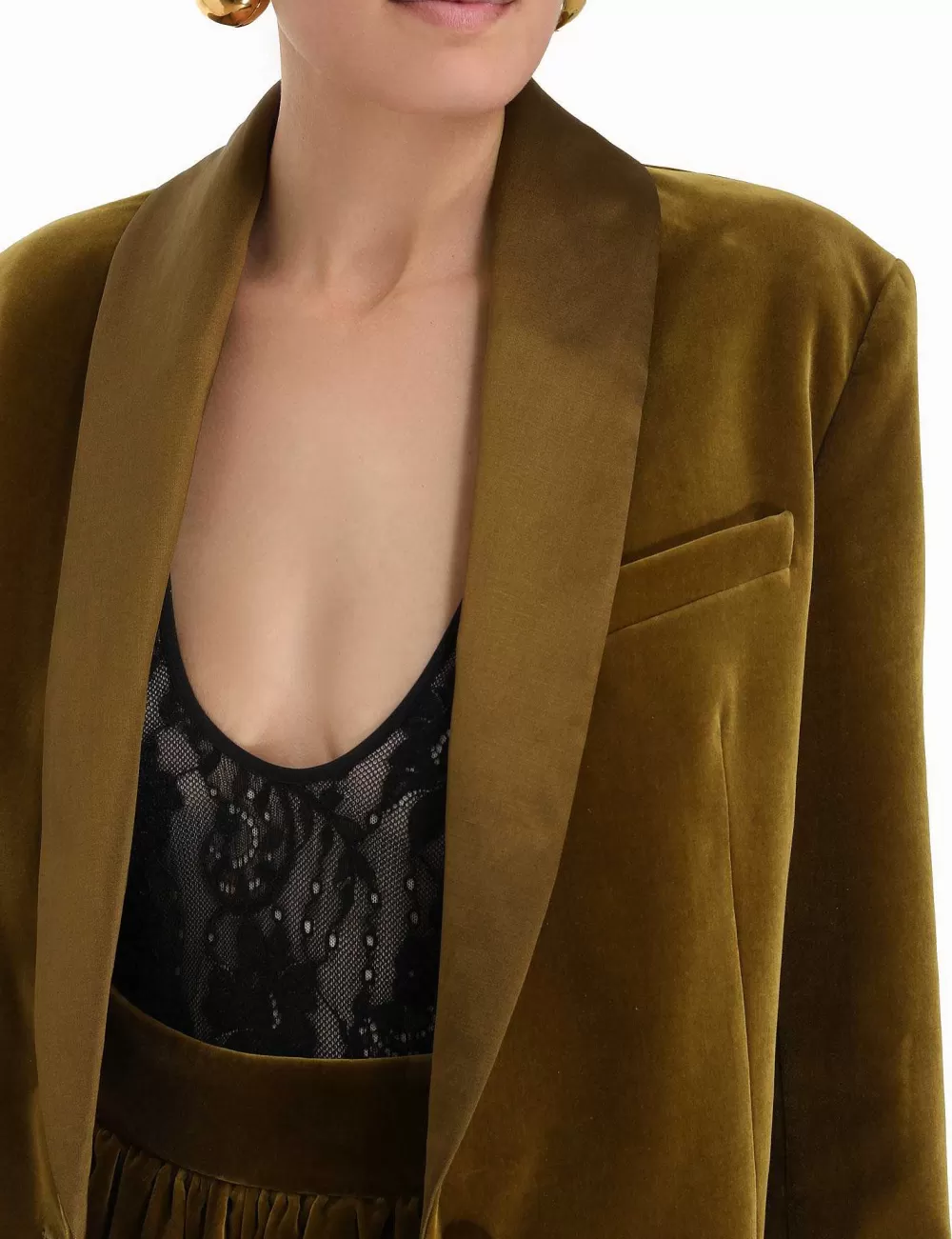 Cheap ZIMMERMANN Lyrical Velvet Dinner Jacket