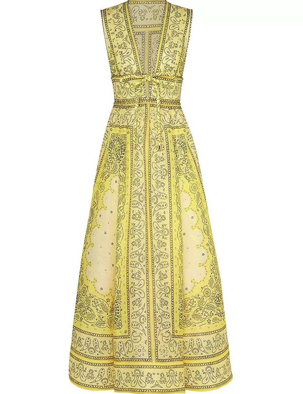 Best ZIMMERMANN Matchmaker Bow Long Dress