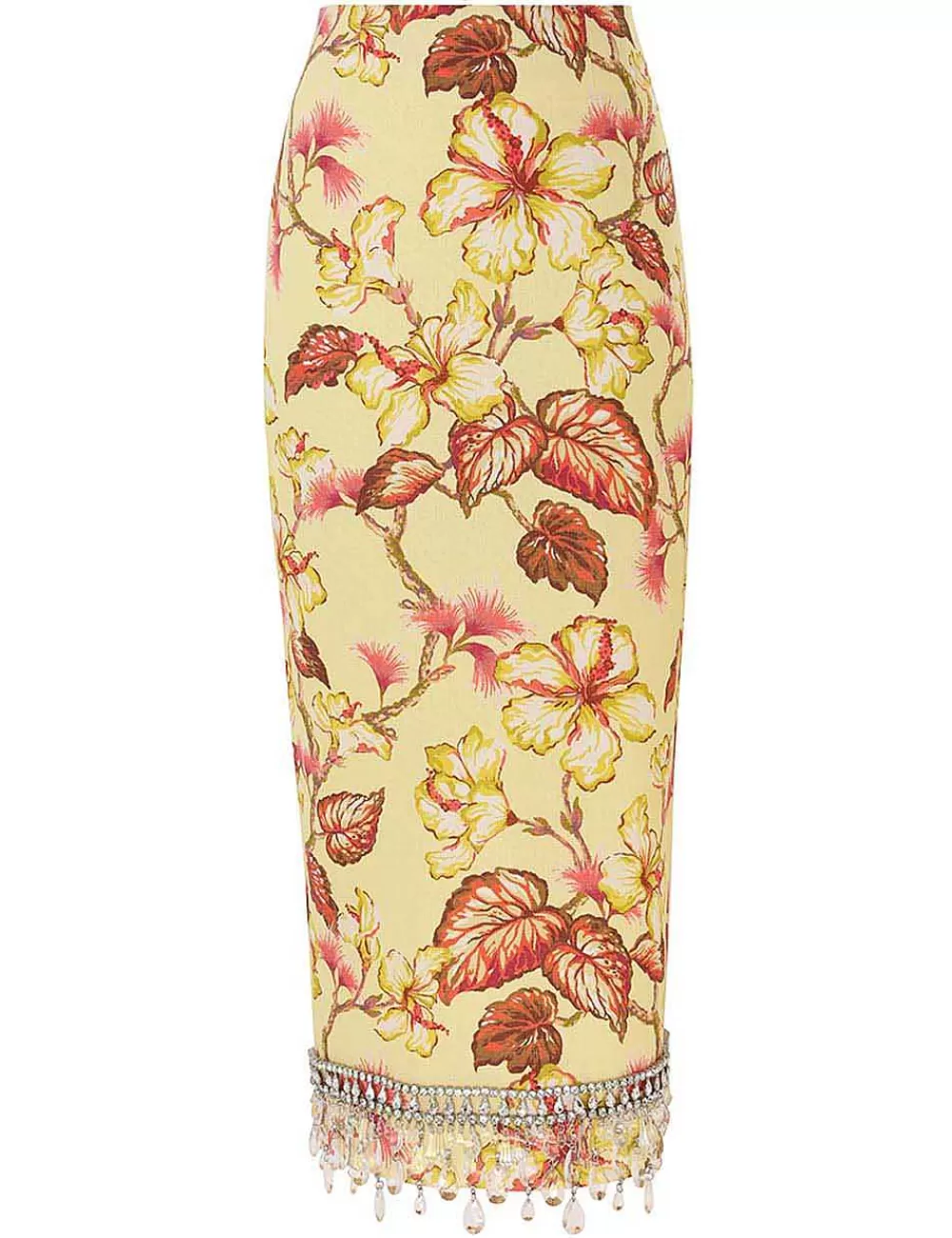 Cheap ZIMMERMANN Matchmaker Diamante Skirt