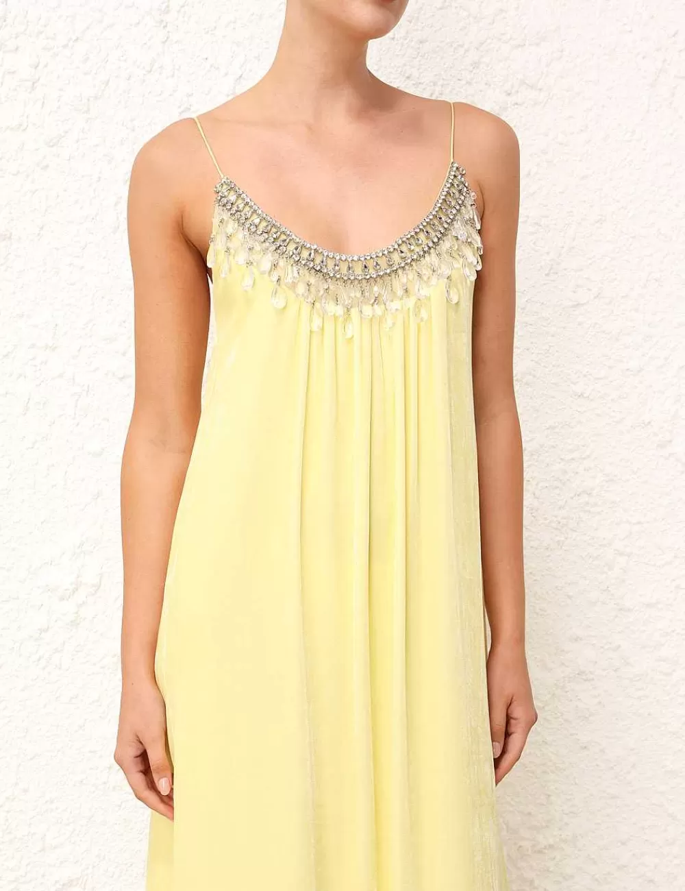 Outlet ZIMMERMANN Matchmaker Diamante Slip Dress