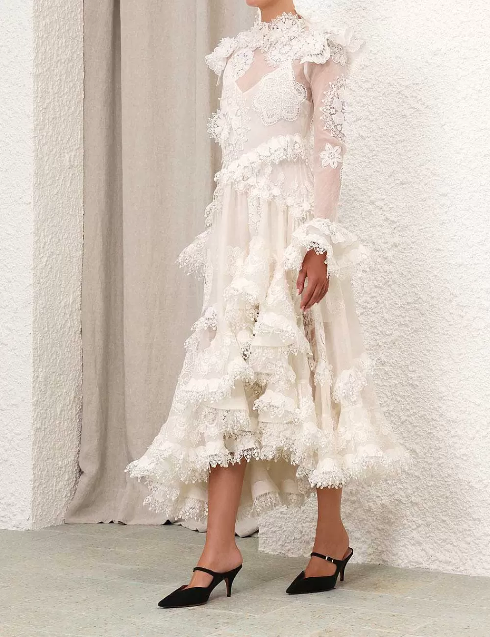 Outlet ZIMMERMANN Matchmaker Doily Dress