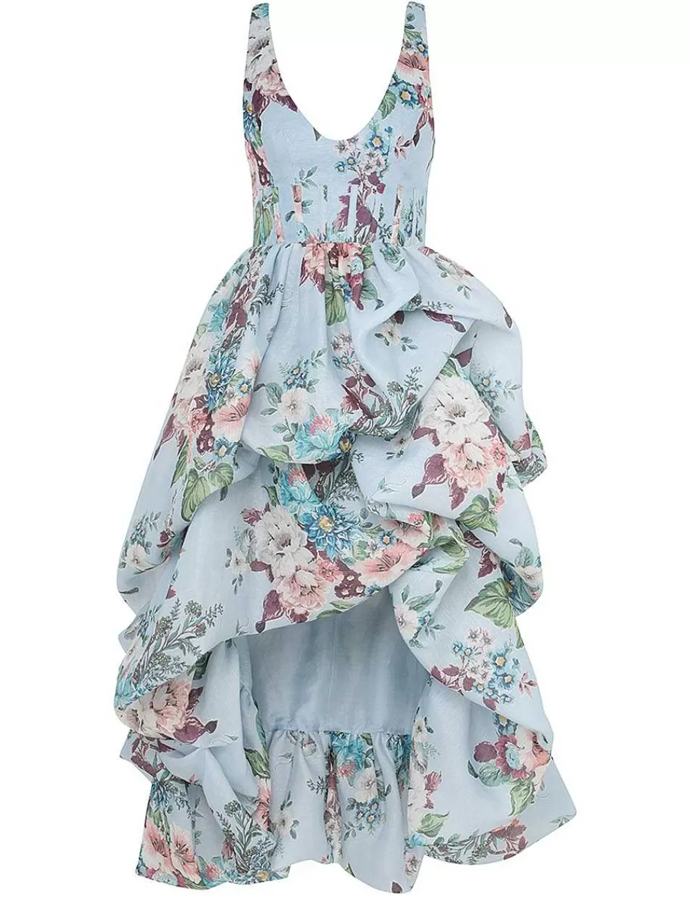 New ZIMMERMANN Matchmaker Drape Midi Dress