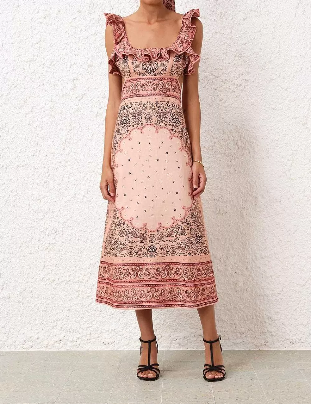 Best ZIMMERMANN Matchmaker Frilled Midi