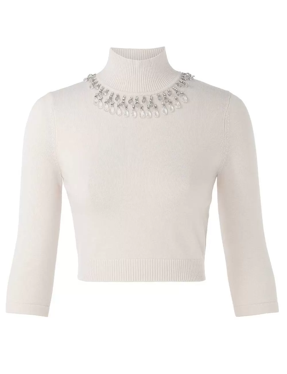Store ZIMMERMANN Matchmaker High Neck Crop Top