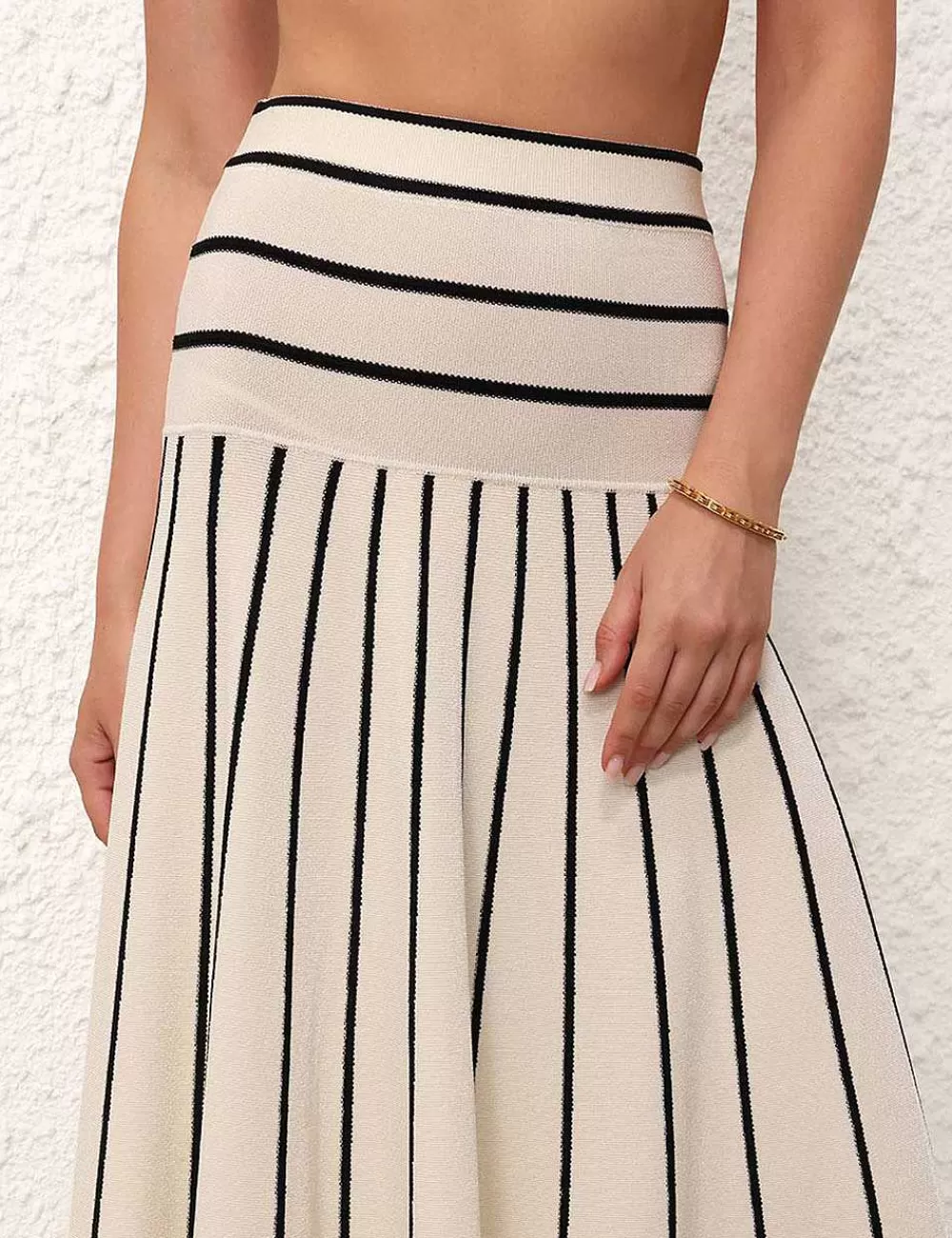 Best Sale ZIMMERMANN Matchmaker Knit Stripe Skirt