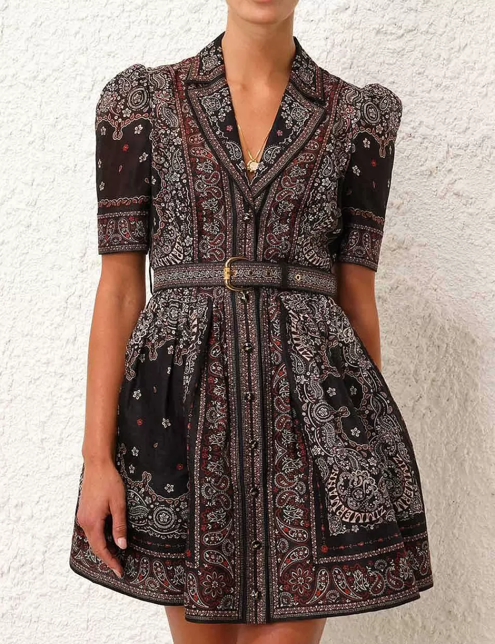 Best ZIMMERMANN Matchmaker Mini Shirt Dress