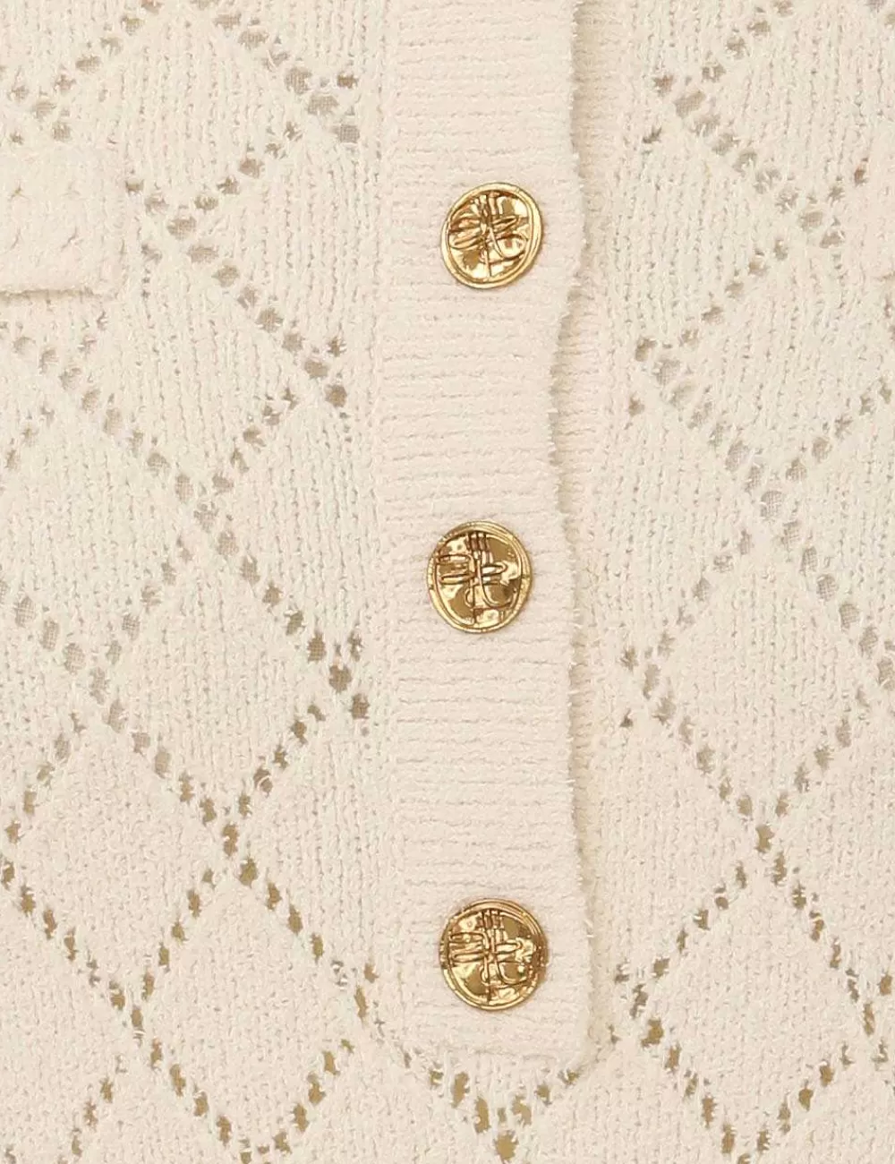 Shop ZIMMERMANN Matchmaker Pointelle Polo Top