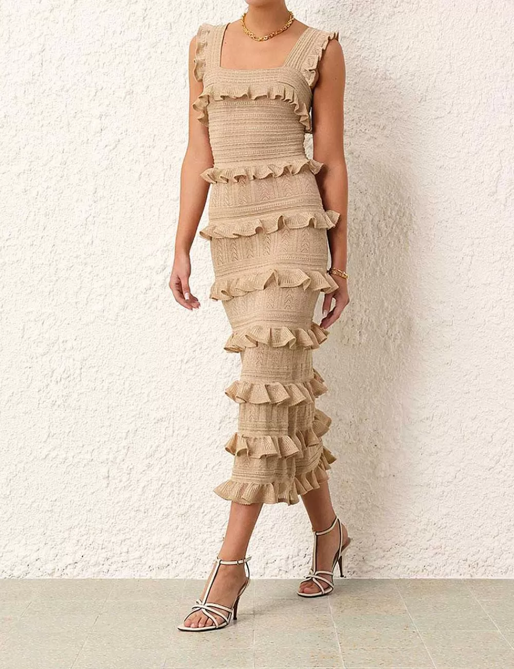 Store ZIMMERMANN Matchmaker Ruffle Midi