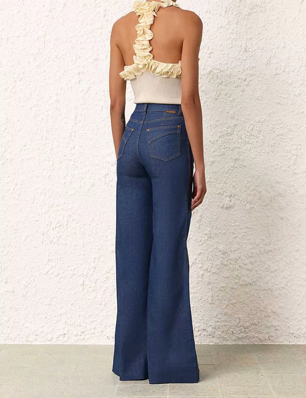 Flash Sale ZIMMERMANN Matchmaker Ruffle Neck Top