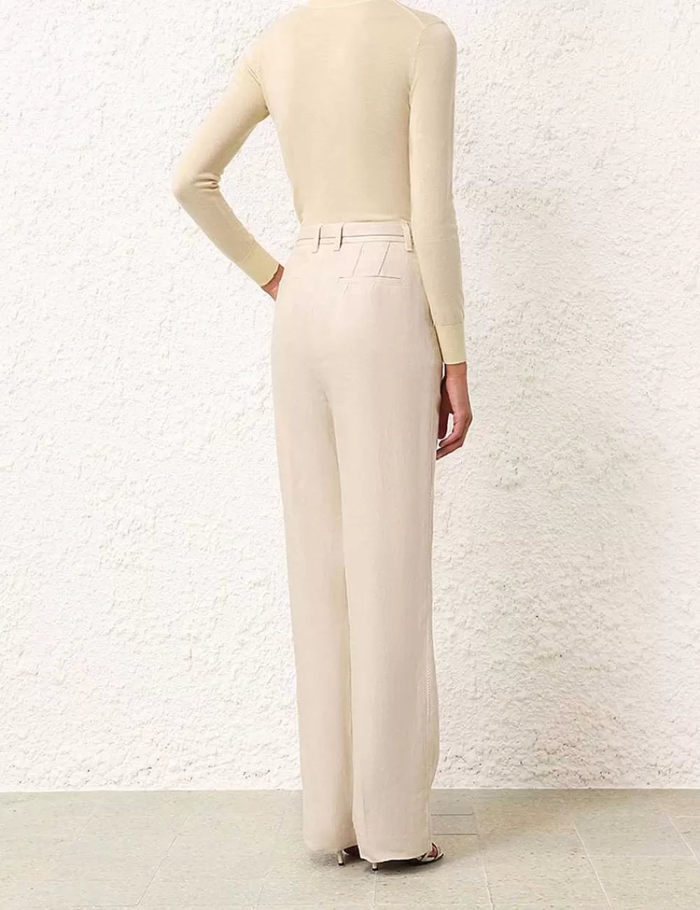 Store ZIMMERMANN Matchmaker Straight Leg Pant