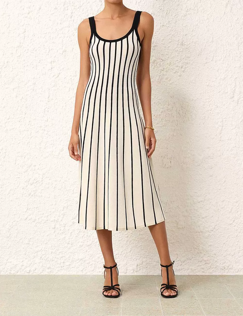 New ZIMMERMANN Matchmaker Stripe Tank Dress