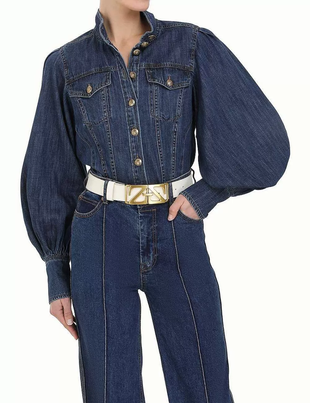 Outlet ZIMMERMANN Monogram Waist Belt