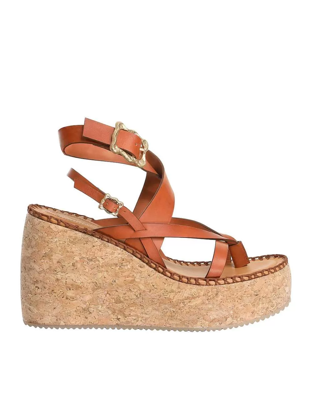 Store ZIMMERMANN Multi-Strap Sandal Wedge