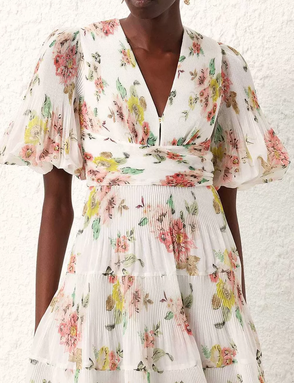 Sale ZIMMERMANN Pleated Midi Dress