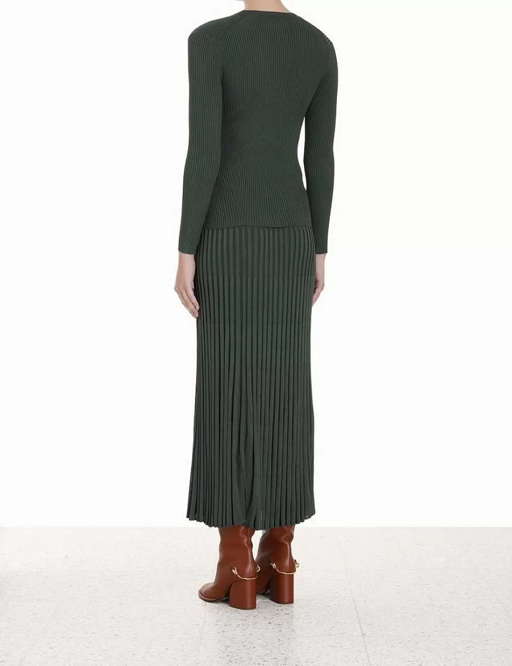 Hot ZIMMERMANN Pleated Midi Skirt