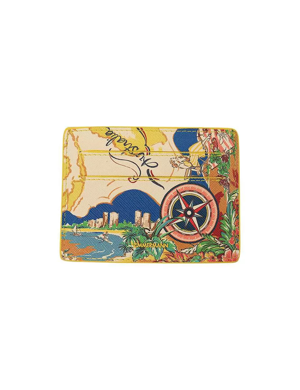 Flash Sale ZIMMERMANN Printed Leather Cardholder