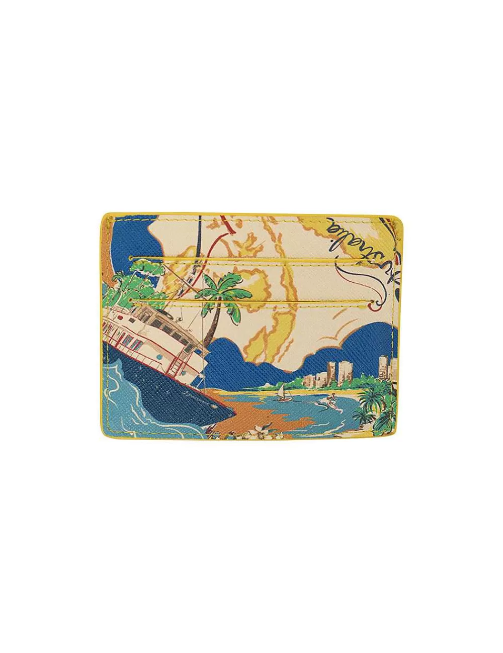 Flash Sale ZIMMERMANN Printed Leather Cardholder