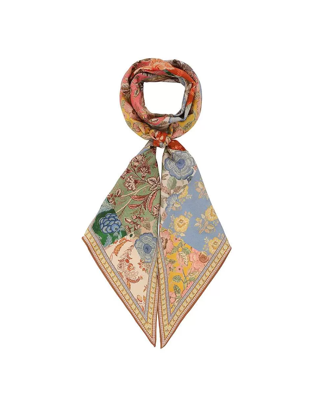 Shop ZIMMERMANN Printed Silk Neck Scarf
