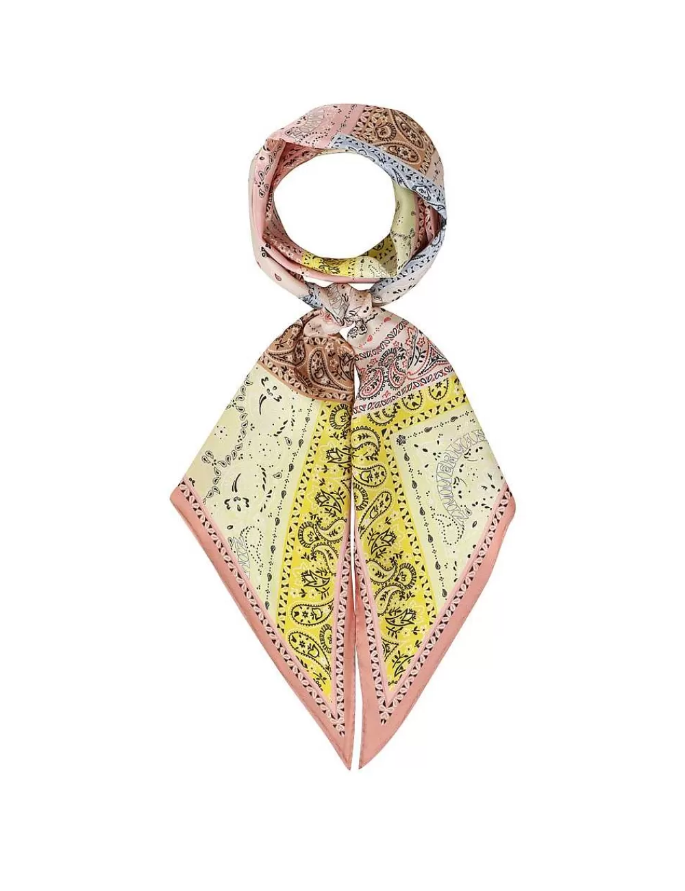 Fashion ZIMMERMANN Printed Silk Neck Scarf