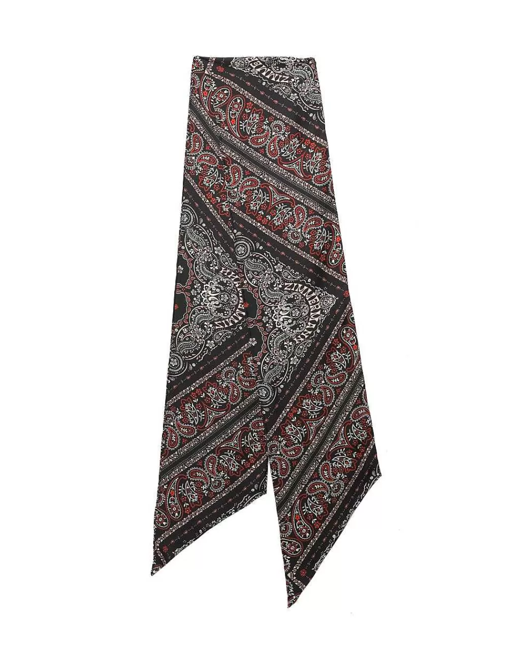 Clearance ZIMMERMANN Printed Silk Neck Scarf